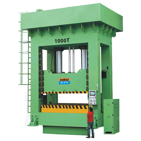 框架式導(dǎo)軌精密液壓成型機(jī)
